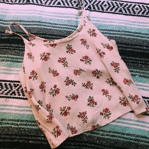 cute floral tank 💓
